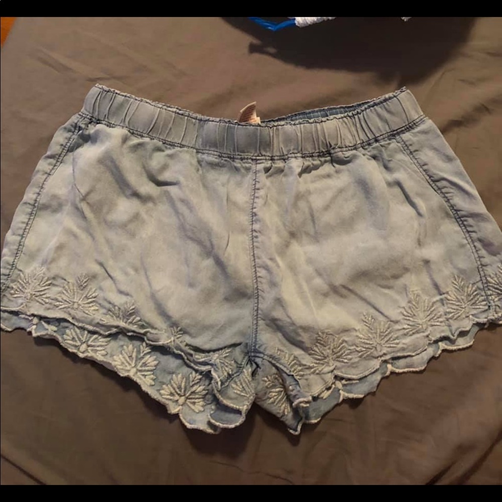 Fabric shorts